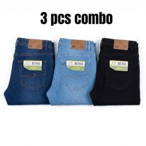 Premium Denim Jeans – 3 Pcs Combo Offer